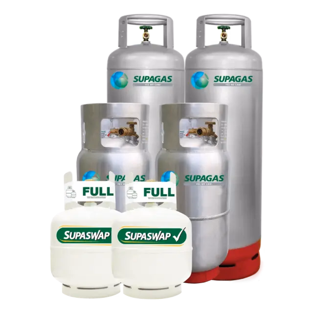 Supagas Homepage - Cylinder sizes