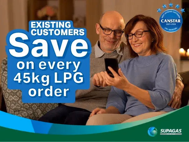 Supagas promo image - Existing customer