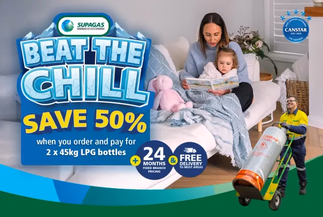 Supagas Promo National 45kg LPG Offer